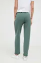 Spodnie dresowe damskie gładkie kolor zielony zielony