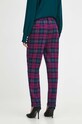 Odzież Spodnie damskie w kratę kolor multicolor RW23.SPDA01 multicolor