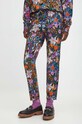 Spodnie dresowe damskie z kolekcji Medicine x Veronika Blyzniuchenko kolor multicolor RW23.SPDB51 multicolor RW23