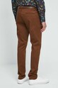 Odzież Spodnie męskie slim fit kolor brązowy RW23.SPM010 brązowy