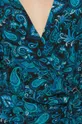 Sukienka damska wzorzysta kolor turkusowy Damski