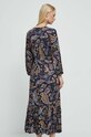 Odzież Sukienka damska wzorzysta kolor czarny RW23.SUD501 czarny