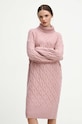 Šaty dámske ružová farba ružová RW23.SUD700