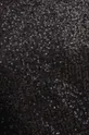 Sukienka damska mini z cekinami kolor czarny