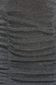 Sukienka damska mini z metaliczną nicią kolor srebrny