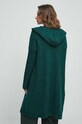 Odzież Kardigan damski z kapturem kolor zielony RW23.SWD010 turkusowy