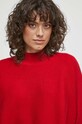 Svetr dámský červená barva červená RW23.SWD057