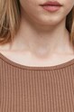 Sweter damski prążkowany kolor beżowy RW23.SWD060 beżowy