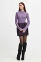 Medicine maglione violetto