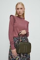 Svetr dámský růžová barva růžová RW23.SWD303