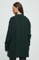Sweter damski z fakturą kolor zielony 70 % Poliester, 20 % Akryl, 10 % Poliamid