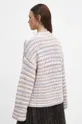 Sweter damski wzorzysty kolor multicolor 77 % Akryl, 23 % Poliester