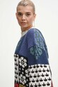 Sweter damski wzorzysty kolor multicolor RW23.SWD876