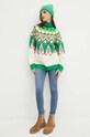 Sweter damski wzorzysty kolor multicolor RW23.SWD977 multicolor RW23