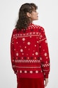 Oblečenie Sveter dámsky vianočný červená farba RW23.SWDA00 červená