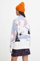 Odzież Sweter damski wzorzysty kolor multicolor RW23.SWDA01 multicolor