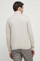 Sweter męski z golfem kolor beżowy beżowy RW23.SWM051