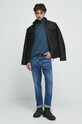 Sweter męski z golfem kolor turkusowy RW23.SWM051 turkusowy RW23