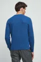 Sweter męski z fakturą kolor turkusowy 52 % Wiskoza, 26 % Poliester, 22 % Poliamid