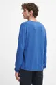 Bavlnený sveter pánsky melanžový modrá farba <p>100 % Bavlna</p>
