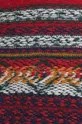 multicolor Sweter wełniany wzorzysty kolor multicolor