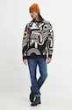 Sweter męski wzorzysty kolor multicolor RW23.SWMC10 multicolor RW23