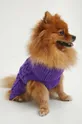 Medicine maglione per animali domestici violetto