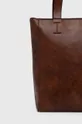 brązowy Torebka damska ze skóry ekologicznej kolor brązowy