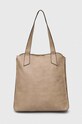 Doplnky Kabelka dámska z ekologickej kože béžová farba RW23.TOD823 béžová