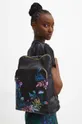 Plecak damski ze skóry ekologicznej z kolekcji Medicine x Veronika Blyzniuchenko kolor czarny