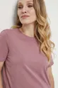 różowy Medicine t-shirt bawełniany