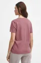 Odzież T-shirt bawełniany damski gładki kolor różowy RW23.TSD070 różowy