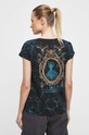 T-shirt bawełniany damski z kolekcji Zamkowe Legendy kolor czarny czarny RW23.TSD157