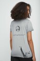 Odzież T-shirt bawełniany damski - Kolekcja jubileuszowa. 2023 Rok Wisławy Szymborskiej x Medicine, kolor szary RW23.TSD358 szary