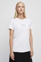 Odzież T-shirt bawełniany damski z domieszką elastanu - Kolekcja jubileuszowa. 2023 Rok Wisławy Szymborskiej x Medicine, kolor biały RW23.TSD359 biały