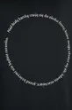 T-shirt bawełniany damski z domieszką elastanu - Kolekcja jubileuszowa. 2023 Rok Wisławy Szymborskiej x Medicine, kolor czarny