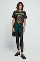 T-shirt bawełniany damski Iron Maiden kolor szary RW23.TSD551 szary RW23