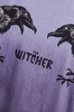 T-shirt bawełniany damski z kolekcji The Witcher x Medicine kolor fioletowy RW23.TSD957 fioletowy