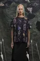T-shirt bawełniany damski z kolekcji The Witcher x Medicine kolor czarny czarny