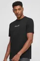 T-shirt bawełniany męski z kolekcji Zamkowe Legendy kolor czarny czarny