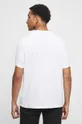 T-shirt bawełniany męski z nadrukiem kolor biały 100 % Bawełna