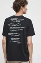 czarny T-shirt bawełniany męski - Kolekcja jubileuszowa. 2023 Rok Wisławy Szymborskiej x Medicine, kolor czarny
