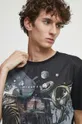 T-shirt bawełniany męski - Kolekcja jubileuszowa. 2023 Rok Wisławy Szymborskiej x Medicine, kolor czarny Męski