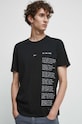 T-shirt bawełniany męski - Kolekcja jubileuszowa. 2023 Rok Wisławy Szymborskiej x Medicine, kolor czarny RW23.TSM354 czarny RW23