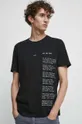 T-shirt bawełniany męski - Kolekcja jubileuszowa. 2023 Rok Wisławy Szymborskiej x Medicine, kolor czarny czarny