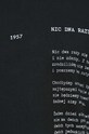 T-shirt bawełniany męski - Kolekcja jubileuszowa. 2023 Rok Wisławy Szymborskiej x Medicine, kolor czarny RW23.TSM354