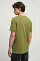 Bavlnené tričko pánske s potlačou zelená farba <p>95 % Bavlna, 5 % Elastan</p>