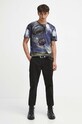T-shirt bawełniany męski wzorzysty kolor multicolor RW23.TSM806 multicolor RW23