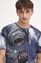 T-shirt bawełniany męski wzorzysty kolor multicolor multicolor RW23.TSM806
