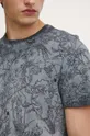 T-shirt bawełniany męski z kolekcji Bestiariusz kolor szary